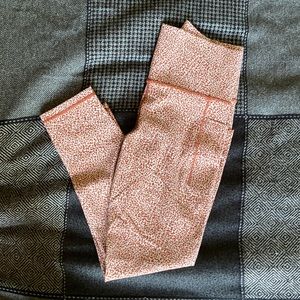 athelta printed leggings